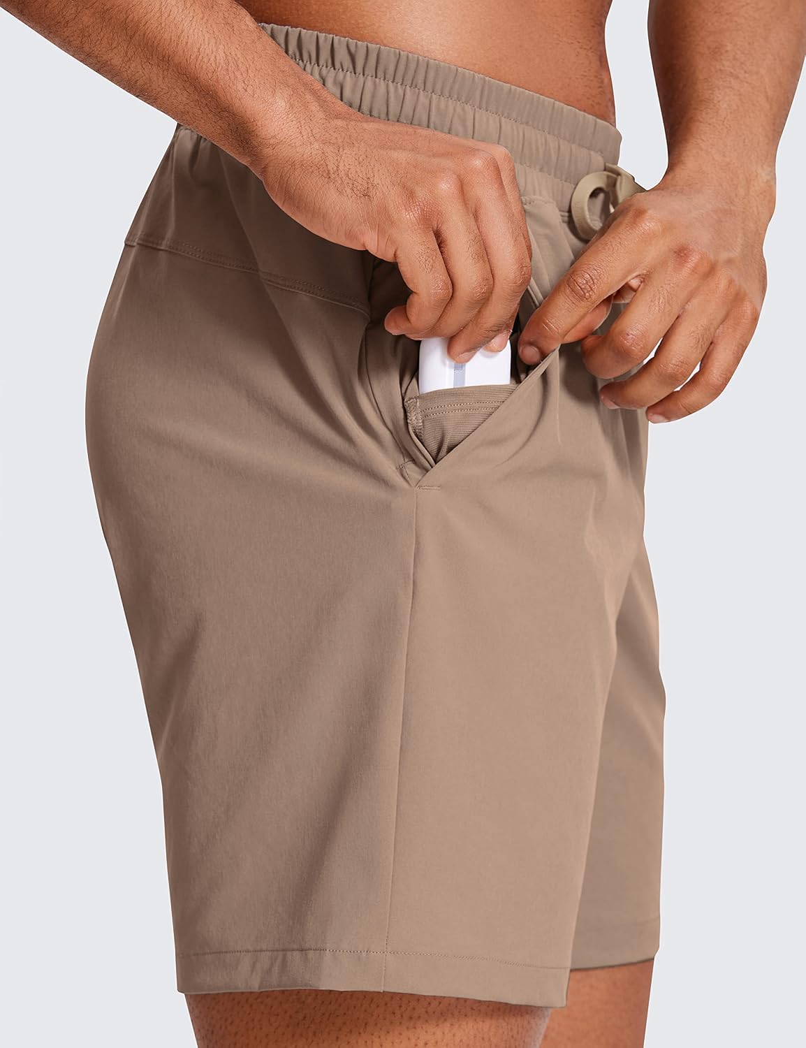 Linerless Workout Shorts 7'' | Lightweight, Quick Dry, Running, Pockets, for Men