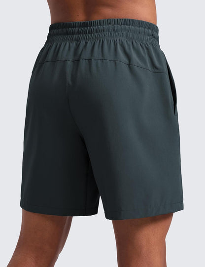 Linerless Workout Shorts 7'' | Lightweight, Quick Dry, Running, Pockets, for Men