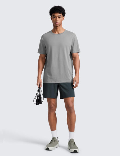 Linerless Workout Shorts 7'' | Lightweight, Quick Dry, Running, Pockets, for Men