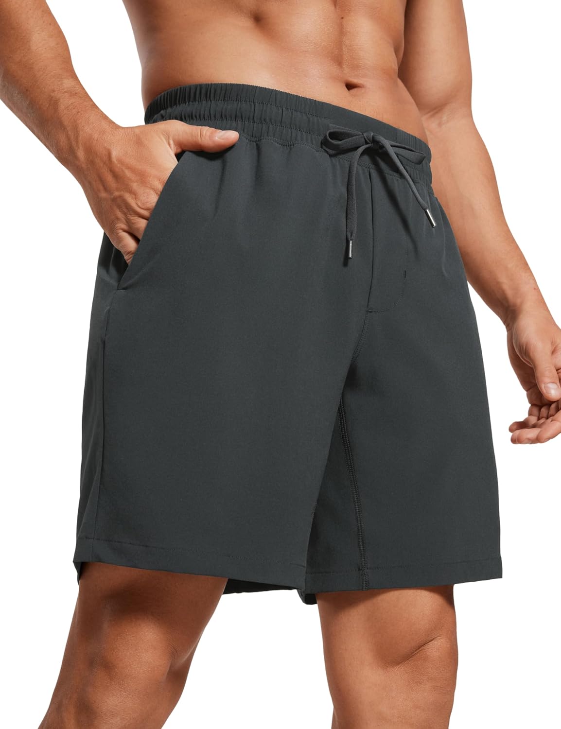 Linerless Workout Shorts 7'' | Lightweight, Quick Dry, Running, Pockets, for Men