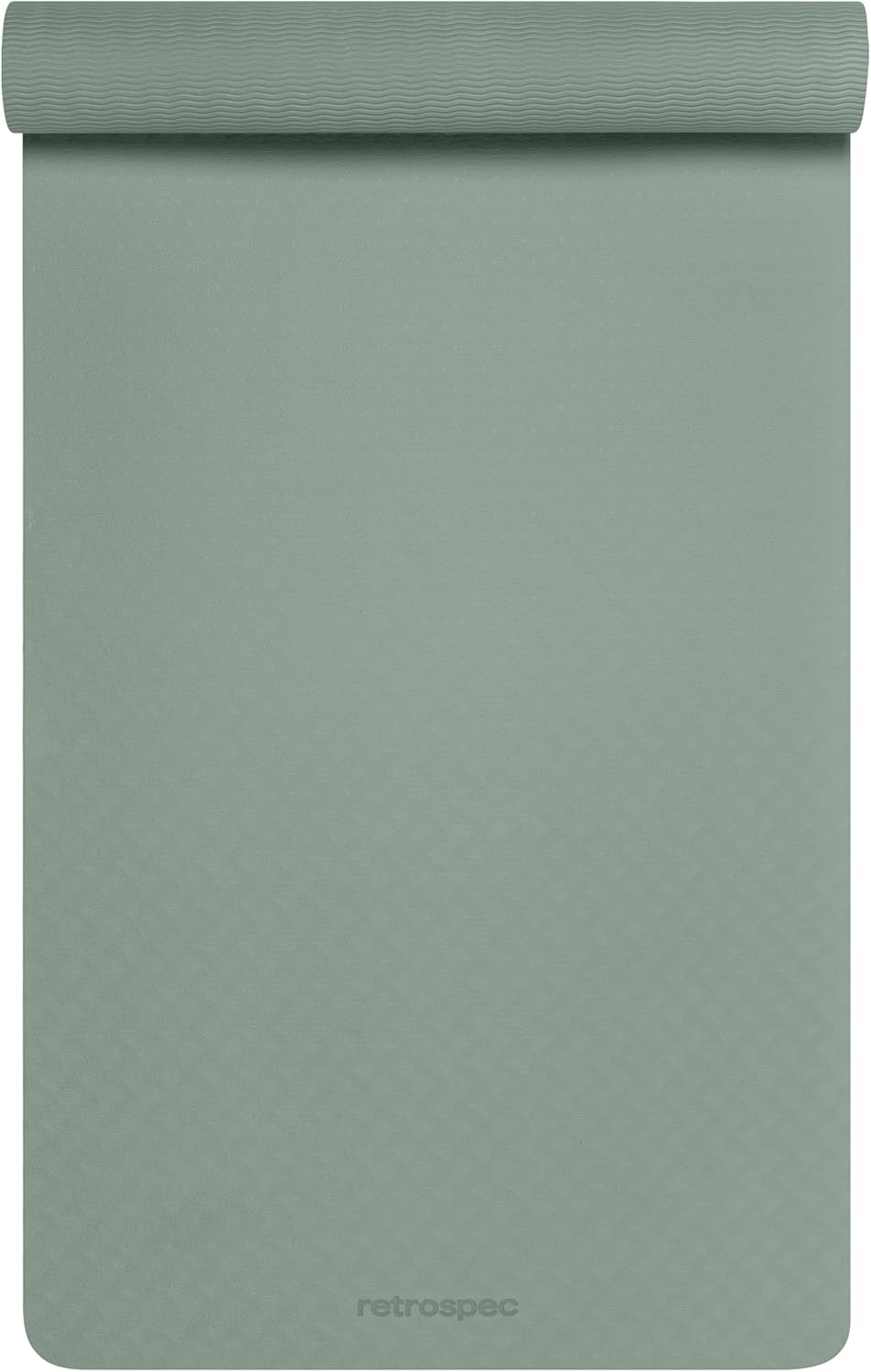 Zuma Yoga Mat 6mm Thick Non-Slip TPE Exercise Mat | Cushioned Workout Mat for Yoga Pilates and Home Stretching | 72 x 24 with Carrying Strap