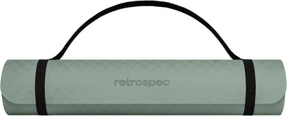 Zuma Yoga Mat 6mm Thick Non-Slip TPE Exercise Mat | Cushioned Workout Mat for Yoga Pilates and Home Stretching | 72 x 24 with Carrying Strap