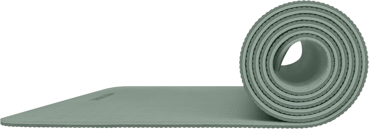 Zuma Yoga Mat 6mm Thick Non-Slip TPE Exercise Mat | Cushioned Workout Mat for Yoga Pilates and Home Stretching | 72 x 24 with Carrying Strap