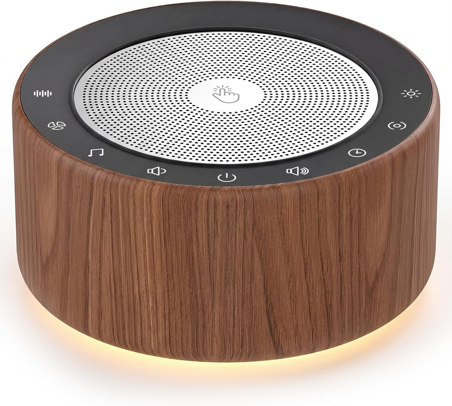 White Noise Machine for Baby & Adults, 30 Soothing Sounds, Sleep Sound Machine with 8 Color Night Light, Memory Function, White Noise for Sleeping, Nursery, Office, Travel & Relaxation