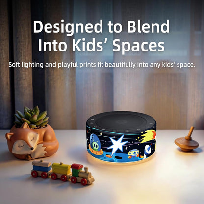 White Noise Machine for Baby & Adults, 30 Soothing Sounds, Sleep Sound Machine with 8 Color Night Light, Memory Function, White Noise for Sleeping, Nursery, Office, Travel & Relaxation