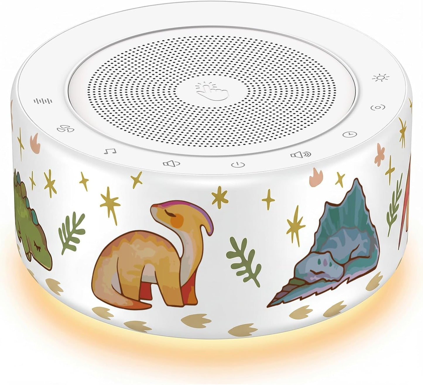 White Noise Machine for Baby & Adults, 30 Soothing Sounds, Sleep Sound Machine with 8 Color Night Light, Memory Function, White Noise for Sleeping, Nursery, Office, Travel & Relaxation
