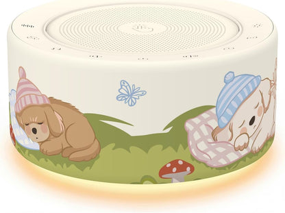 White Noise Machine for Baby & Adults, 30 Soothing Sounds, Sleep Sound Machine with 8 Color Night Light, Memory Function, White Noise for Sleeping, Nursery, Office, Travel & Relaxation
