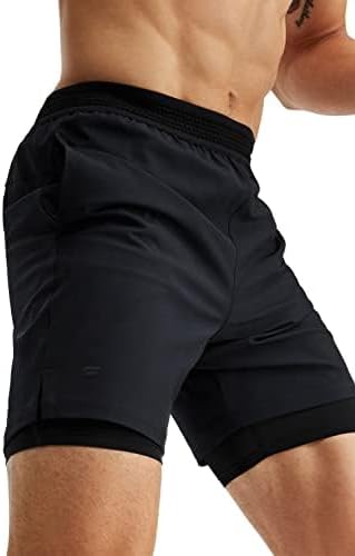 Men's The Fundamental Short (Lined), Workout, Running, Training, Gym, Yoga, Ultra Lightweight, Athletic