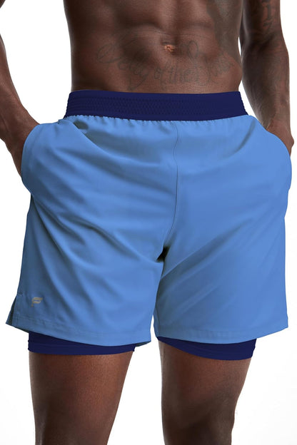 Men's The Fundamental Short (Lined), Workout, Running, Training, Gym, Yoga, Ultra Lightweight, Athletic