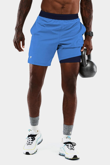 Men's The Fundamental Short (Lined), Workout, Running, Training, Gym, Yoga, Ultra Lightweight, Athletic