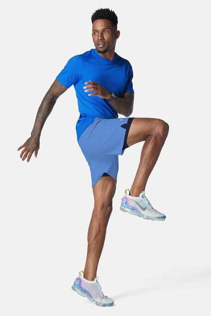 Men's The Fundamental Short (Lined), Workout, Running, Training, Gym, Yoga, Ultra Lightweight, Athletic