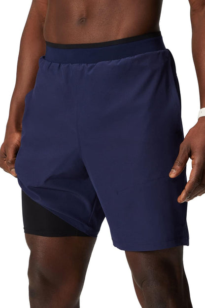 Men's The Fundamental Short (Lined), Workout, Running, Training, Gym, Yoga, Ultra Lightweight, Athletic
