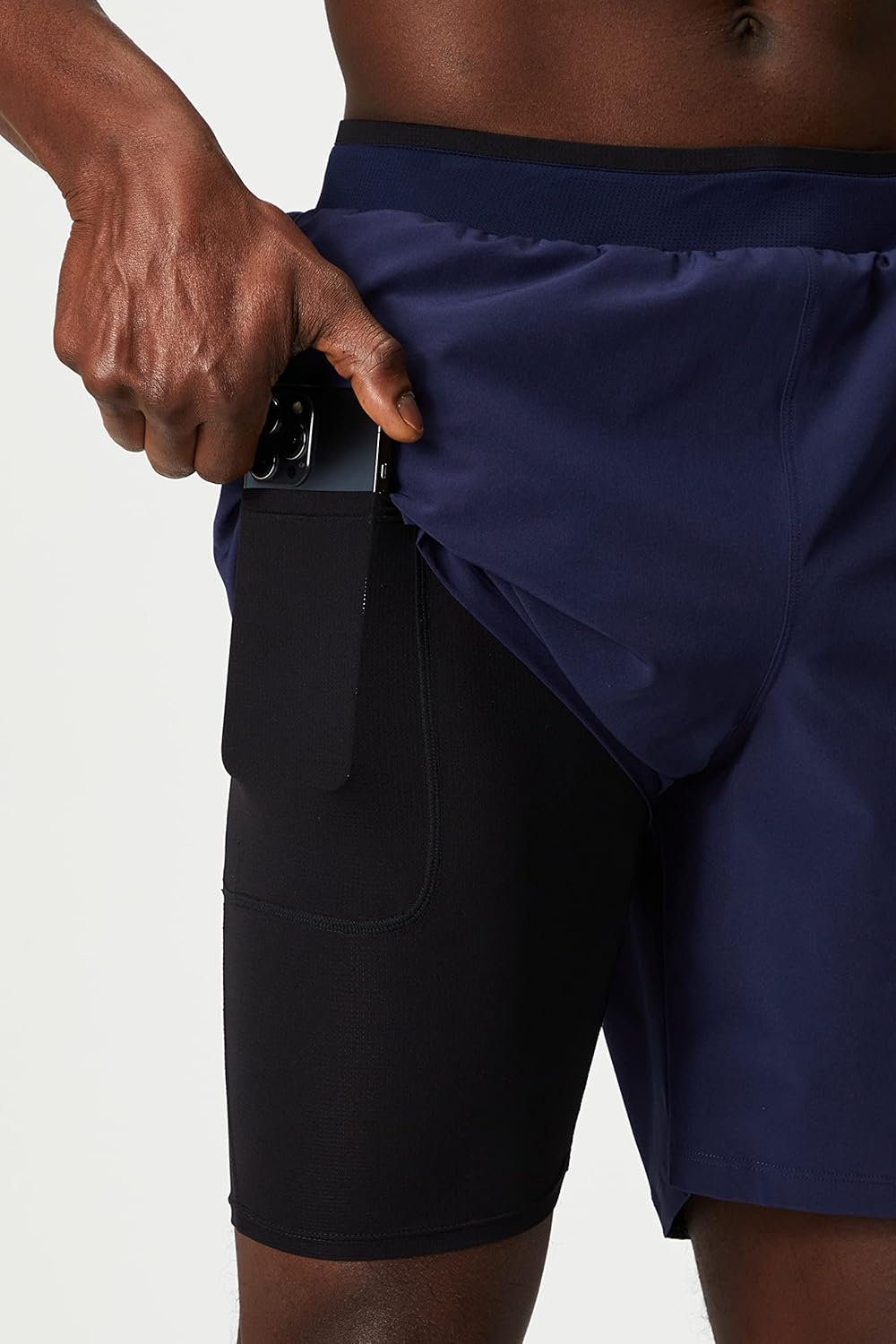 Men's The Fundamental Short (Lined), Workout, Running, Training, Gym, Yoga, Ultra Lightweight, Athletic