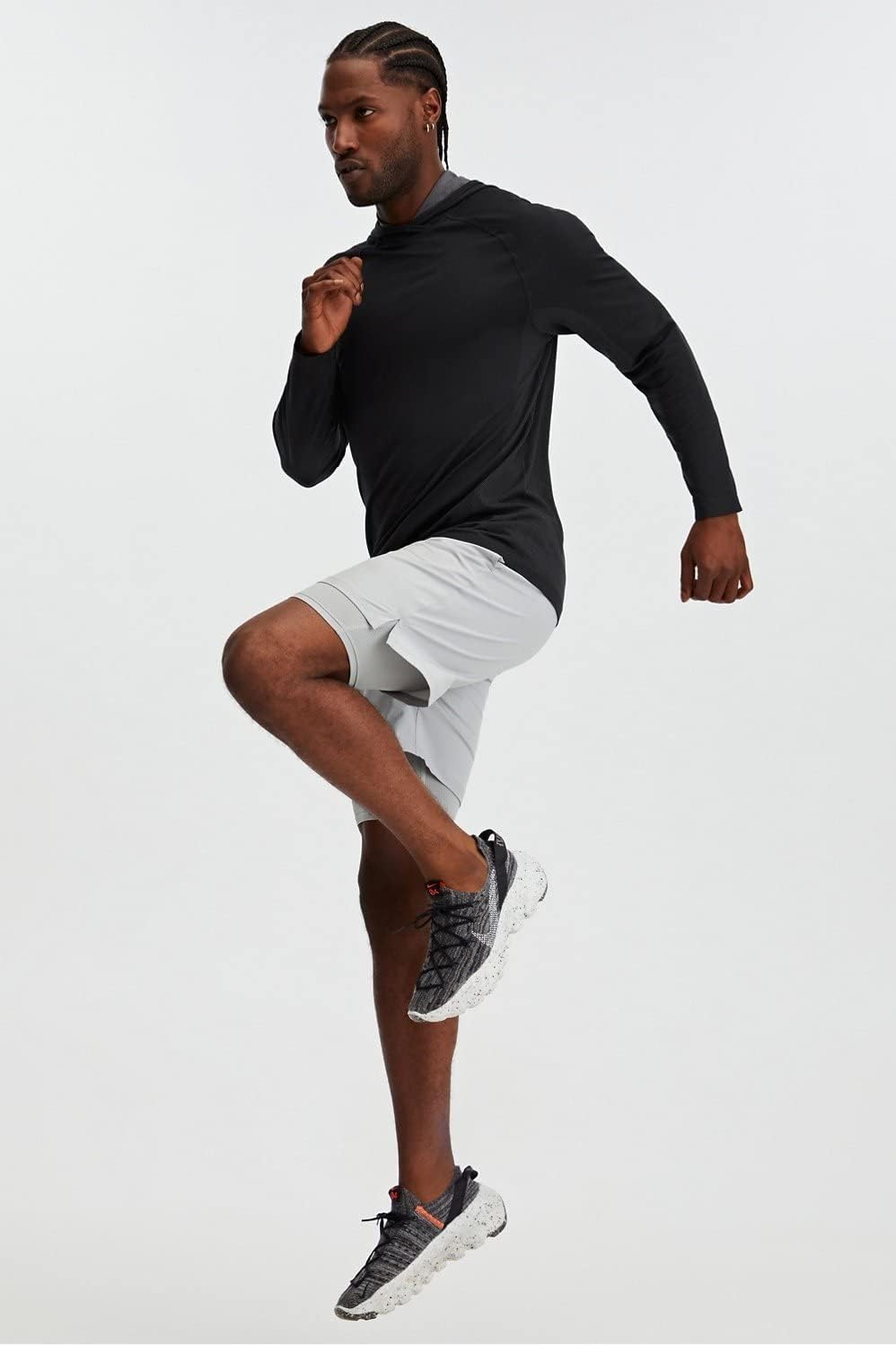 Men's The Fundamental Short (Lined), Workout, Running, Training, Gym, Yoga, Ultra Lightweight, Athletic