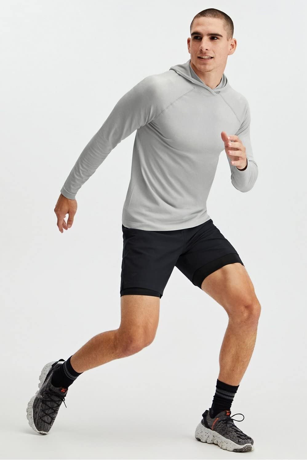 Men's The Fundamental Short (Lined), Workout, Running, Training, Gym, Yoga, Ultra Lightweight, Athletic