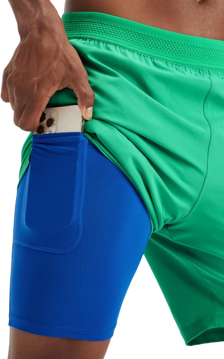 Men's The Fundamental Short (Lined), Workout, Running, Training, Gym, Yoga, Ultra Lightweight, Athletic