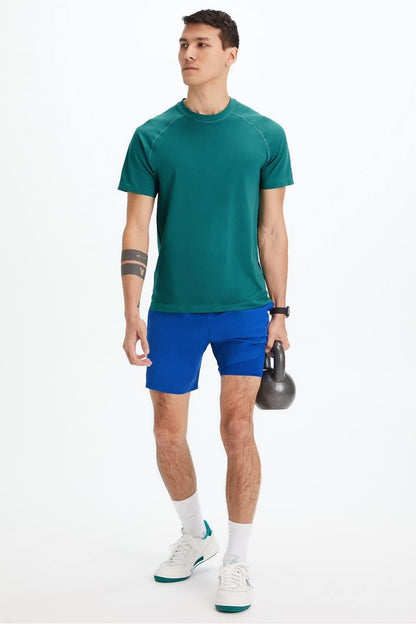 Men's The Fundamental Short (Lined), Workout, Running, Training, Gym, Yoga, Ultra Lightweight, Athletic