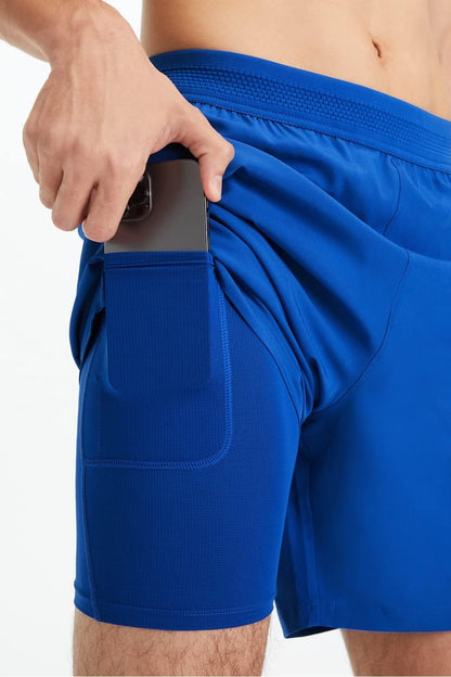 Men's The Fundamental Short (Lined), Workout, Running, Training, Gym, Yoga, Ultra Lightweight, Athletic