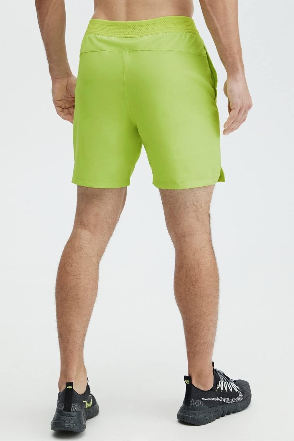 Men's The Fundamental Short (Lined), Workout, Running, Training, Gym, Yoga, Ultra Lightweight, Athletic