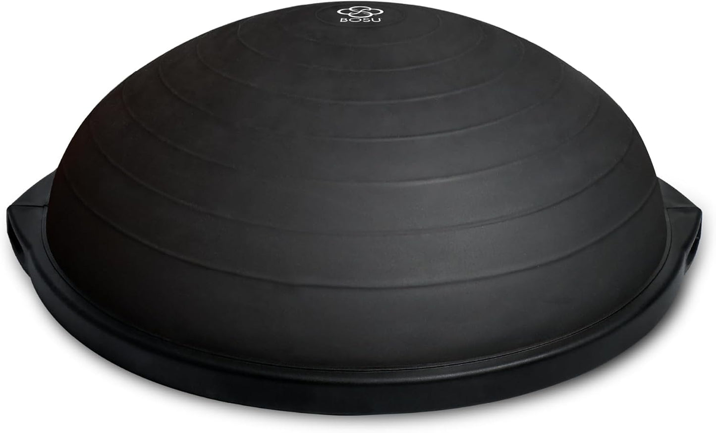 Balance Ball Exercise Trainer, Home Gym Equipment w/Guided Workouts & Pump, 26" Inflatable Fitness Platform for Strength Training, Standing, Balancing, and Core Workout