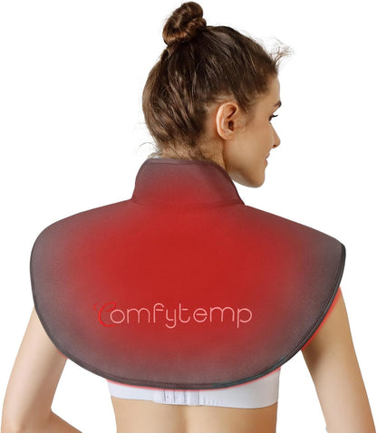 Red Light Therapy for Neck Shoulder, 162 LEDs, 660nm & 850nm