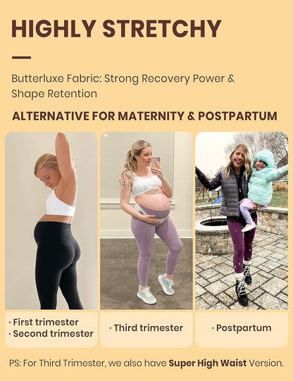 Butterluxe Leggings 28" | Extremely Soft, Gentle Compression, Yoga, High Waisted, for Women