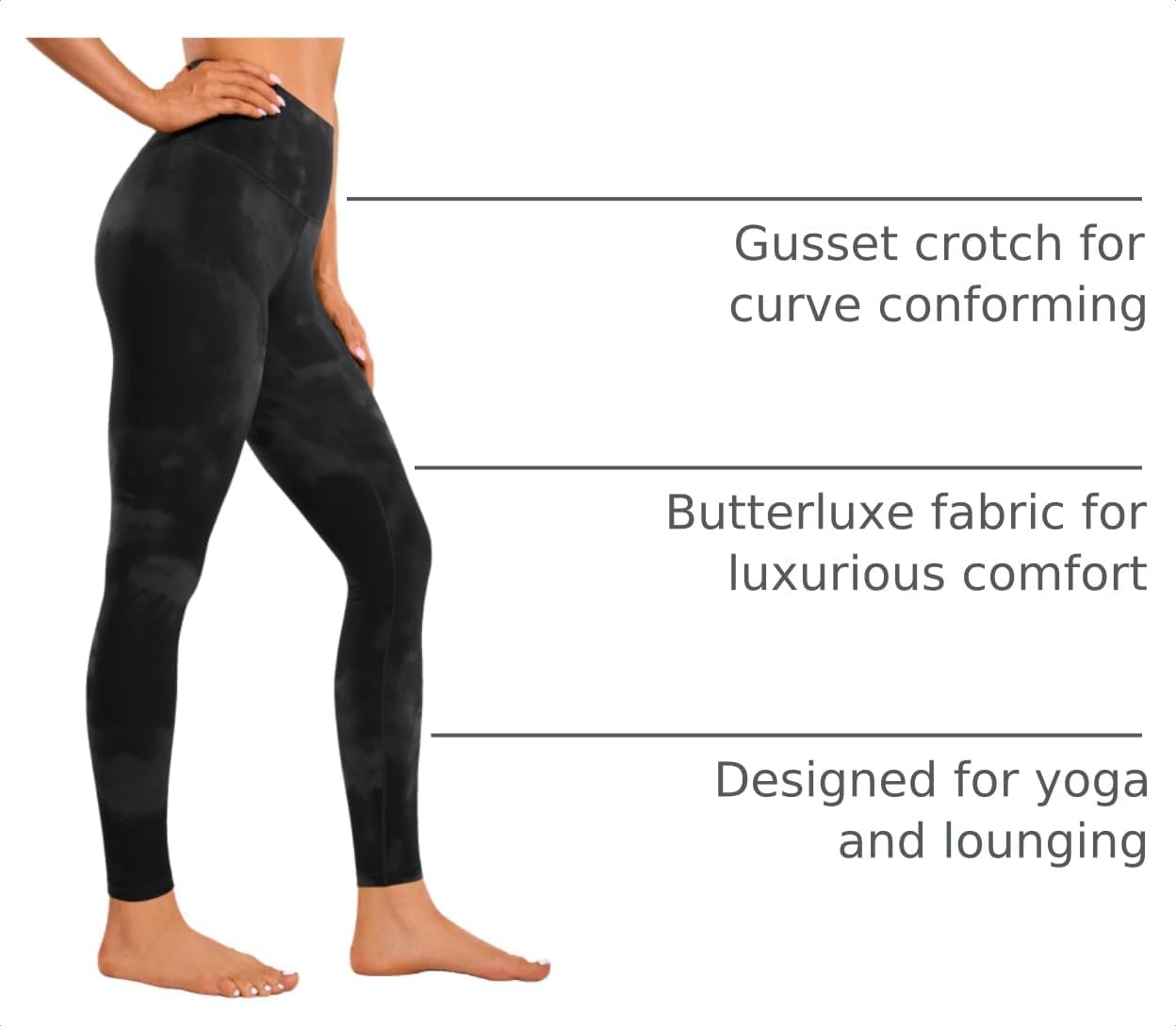 Butterluxe Leggings 28" | Extremely Soft, Gentle Compression, Yoga, High Waisted, for Women