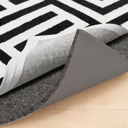Felt with Rubber Stay in Place Slip Resistant Rug Pad, 1/8 inch Thick, 2x3 FT Protective Padding Under Area Rugs, Cushioned Gripper Pads, Carpet Runners, Hardwood Floors Protection