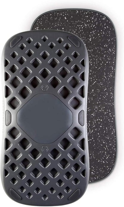 Adult Balance Board for Standing Desk - Anti Fatigue USA Made 360 Degree Rocker Wobble Board as Exercise Equipment to Increase Focus & Movement - Sustainable Anti-Slip Plane Standing Board