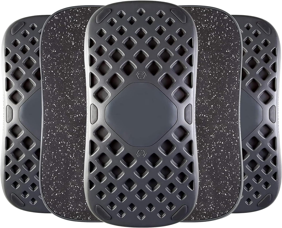 Adult Balance Board for Standing Desk - Anti Fatigue USA Made 360 Degree Rocker Wobble Board as Exercise Equipment to Increase Focus & Movement - Sustainable Anti-Slip Plane Standing Board