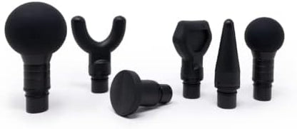 Premium Massage Gun Tips, 6 Non Porous, Massager Heads for Deep Tissue Percussion Massage