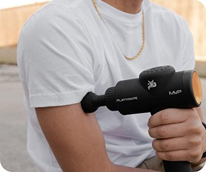 Premium Massage Gun Tips, 6 Non Porous, Massager Heads for Deep Tissue Percussion Massage