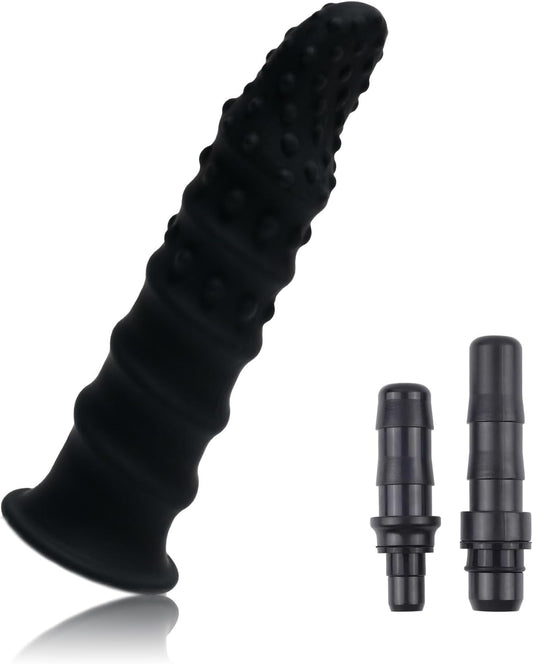 Massage Gun Attachment, Adult Massage Gun Attachments Deep Tissue for Relieve and Stimulation, Black Portable Massage Gun Head Accessories for Handheld Electric Body Muscle Massager