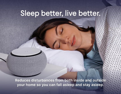 Original Smart White Noise Sound Machine, Real Fan Inside for Sleep