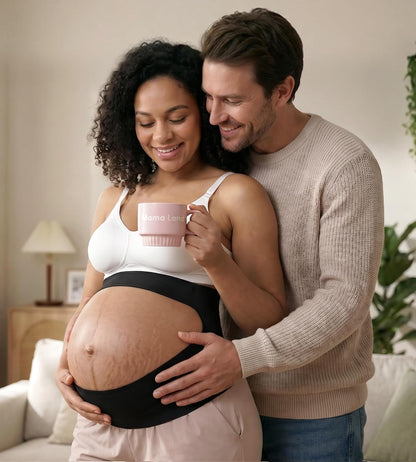 "EasySupport” One Piece Pregnancy Belly Band, Maternity Support Belt, Back & Pelvic Pain Relief, Pregnant Underwear
