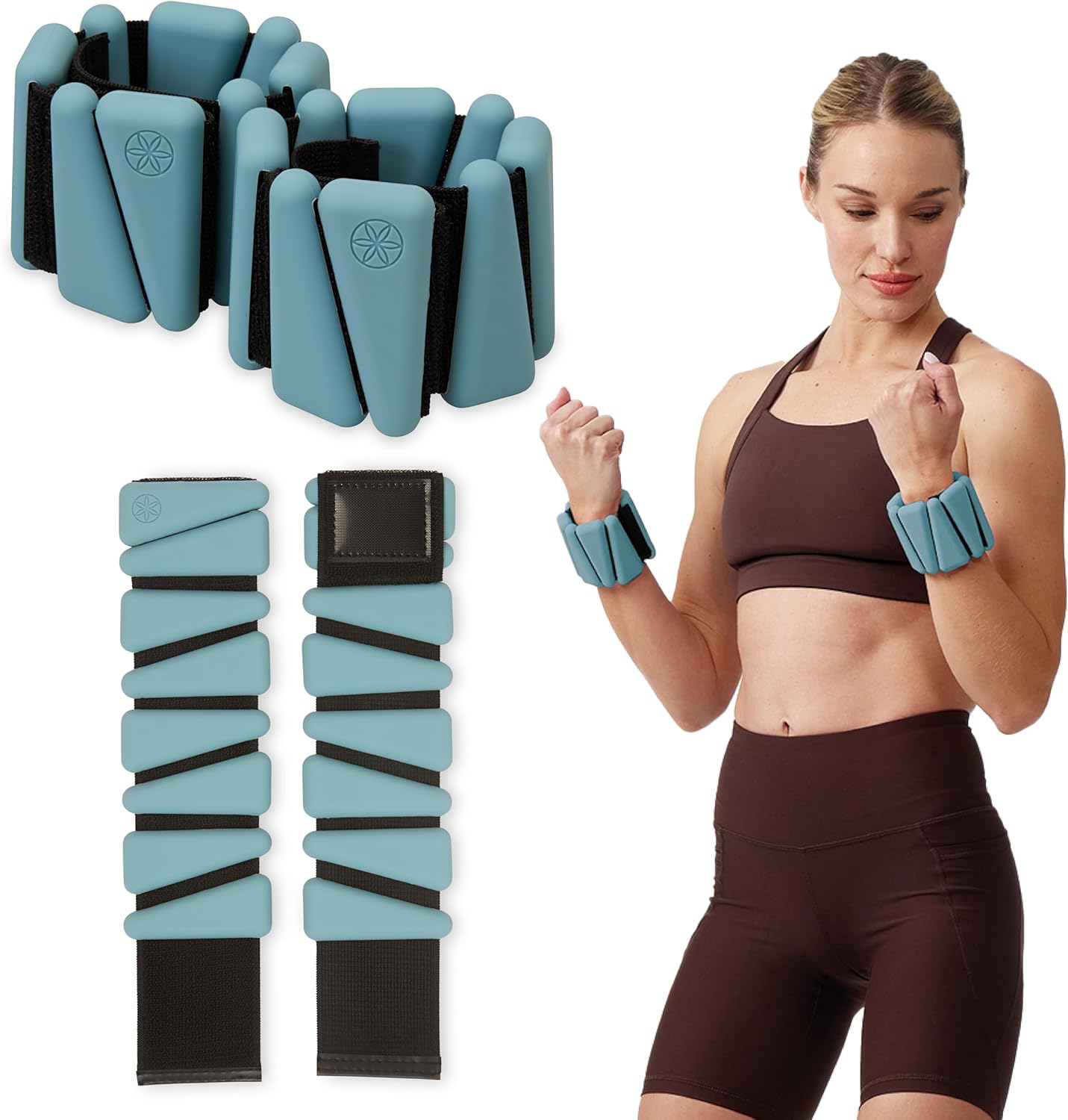 Wrist and Ankle Weights, Wearable Bracelet to Strengthen, Tone & Sculpt, Adjustable Ankle Weights for Women & Men for Yoga, Dance, Pilates, Barre, Cardio, Home & Gym Use