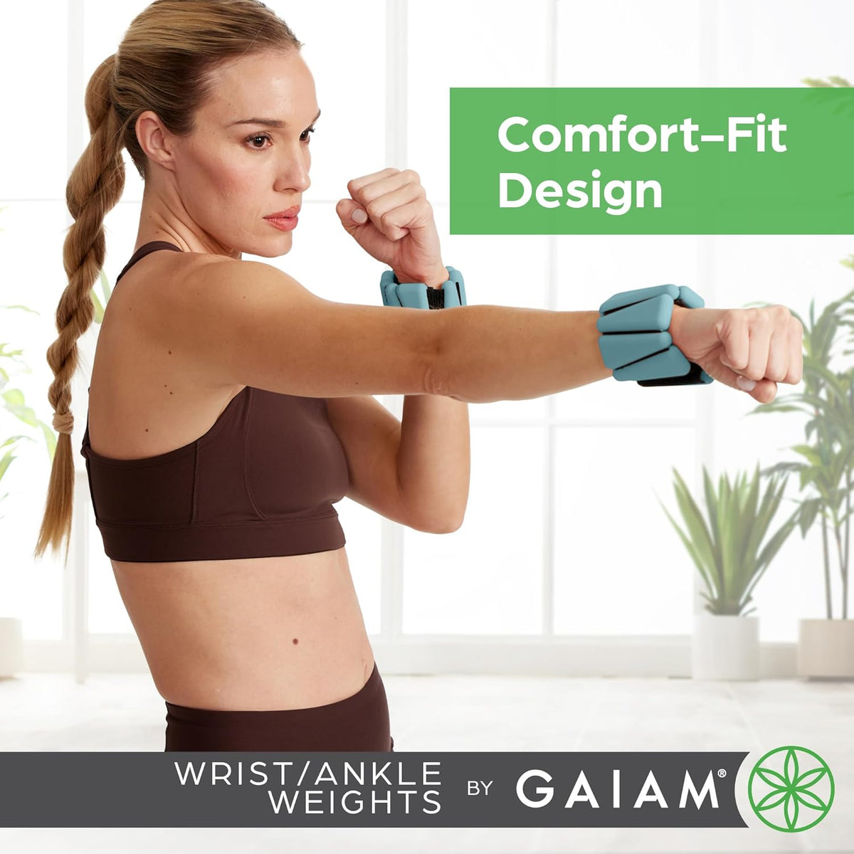 Wrist and Ankle Weights, Wearable Bracelet to Strengthen, Tone & Sculpt, Adjustable Ankle Weights for Women & Men for Yoga, Dance, Pilates, Barre, Cardio, Home & Gym Use