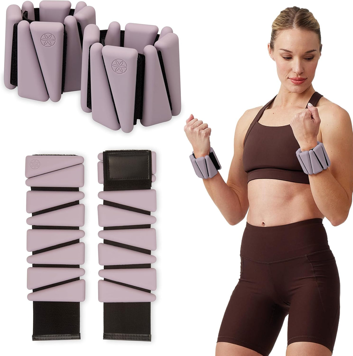 Wrist and Ankle Weights, Wearable Bracelet to Strengthen, Tone & Sculpt, Adjustable Ankle Weights for Women & Men for Yoga, Dance, Pilates, Barre, Cardio, Home & Gym Use