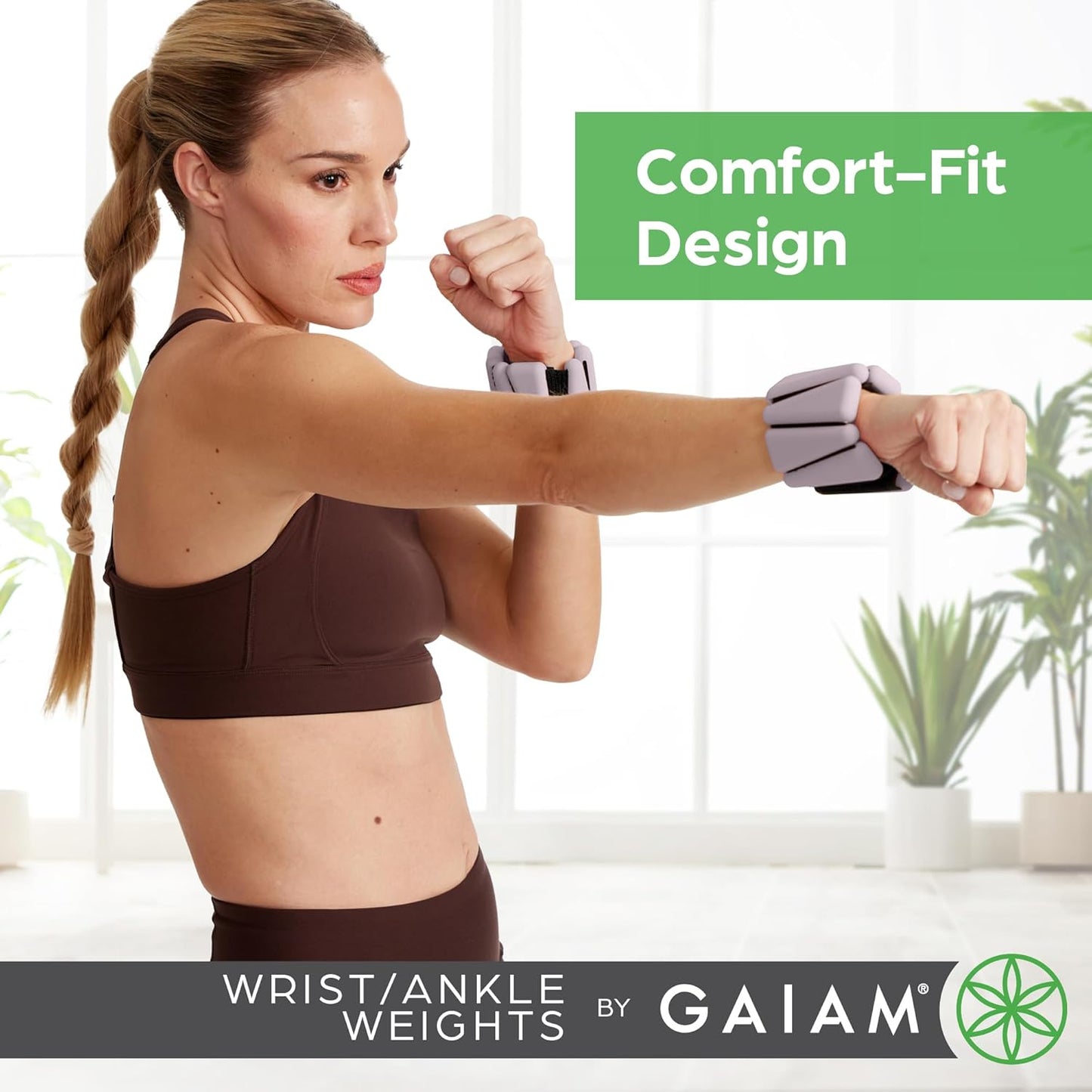 Wrist and Ankle Weights, Wearable Bracelet to Strengthen, Tone & Sculpt, Adjustable Ankle Weights for Women & Men for Yoga, Dance, Pilates, Barre, Cardio, Home & Gym Use