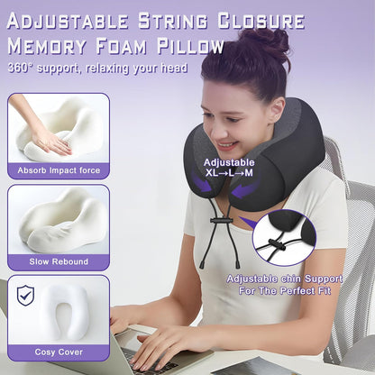 Travel Neck Pillow,Neck Pillow for Sleeping Travel,Airplane, Car, Office