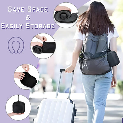 Travel Neck Pillow,Neck Pillow for Sleeping Travel,Airplane, Car, Office