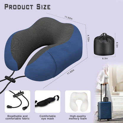 Travel Neck Pillow,Neck Pillow for Sleeping Travel,Airplane, Car, Office
