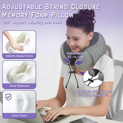 Travel Neck Pillow,Neck Pillow for Sleeping Travel,Airplane, Car, Office