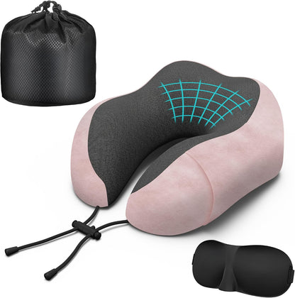 Travel Neck Pillow,Neck Pillow for Sleeping Travel,Airplane, Car, Office