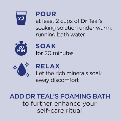 Epsom Salt Magnesium Soak, Fragrance Free, 4 lbs