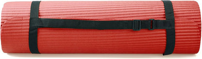 BalanceFrom 7-Piece Yoga Set with 71x24x0.5 Inches Extra Thick Mat and Carrying Sling – Includes 2 Blocks, Stretch Strap, 2 Towels, and Knee Pad for Home, Studio, and Gym Workouts