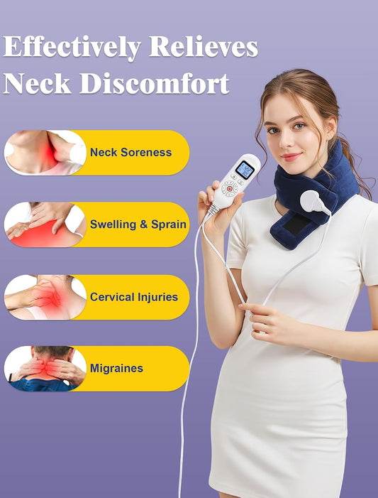 Wired Electric Neck Heating Pad for Neck Pain