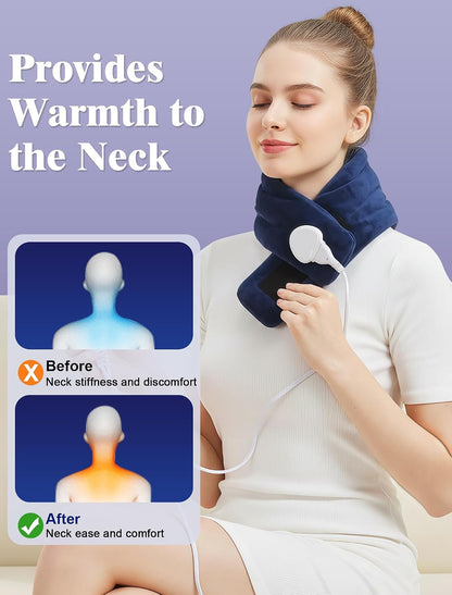 Wired Electric Neck Heating Pad for Neck Pain