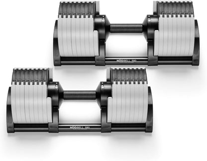 ® Adjustable Dumbbell Set, 5-50 LB or 5-80 LB, Easy Twist 2024-25 Model, All-In-One Weights Set (Pair) for Home, Original Manufacturer
