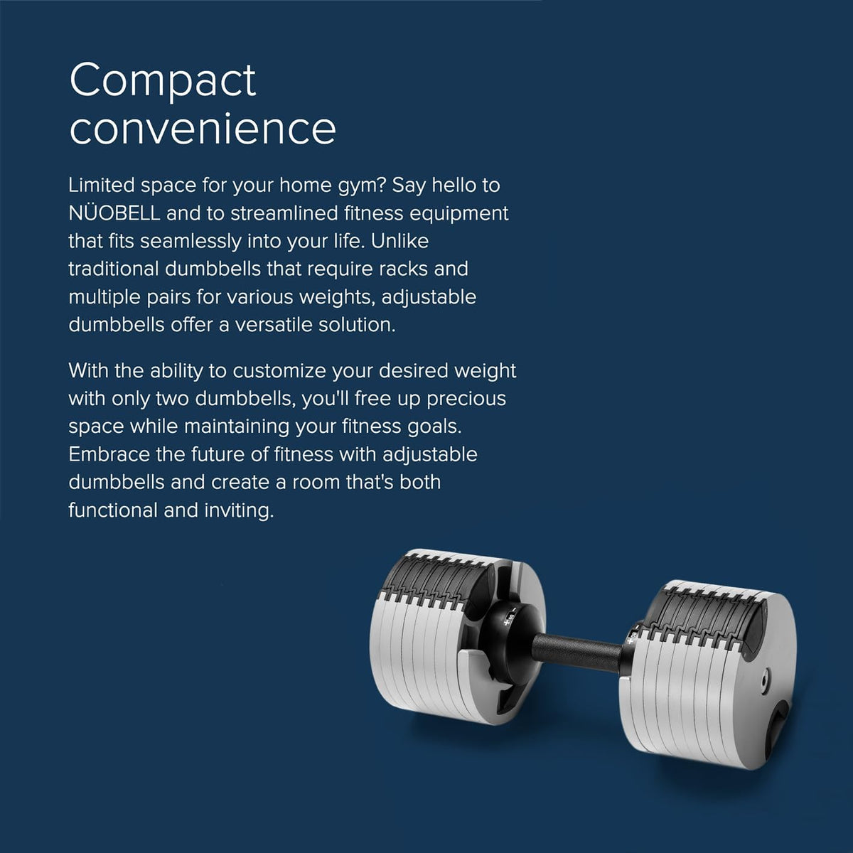 ® Adjustable Dumbbell Set, 5-50 LB or 5-80 LB, Easy Twist 2024-25 Model, All-In-One Weights Set (Pair) for Home, Original Manufacturer